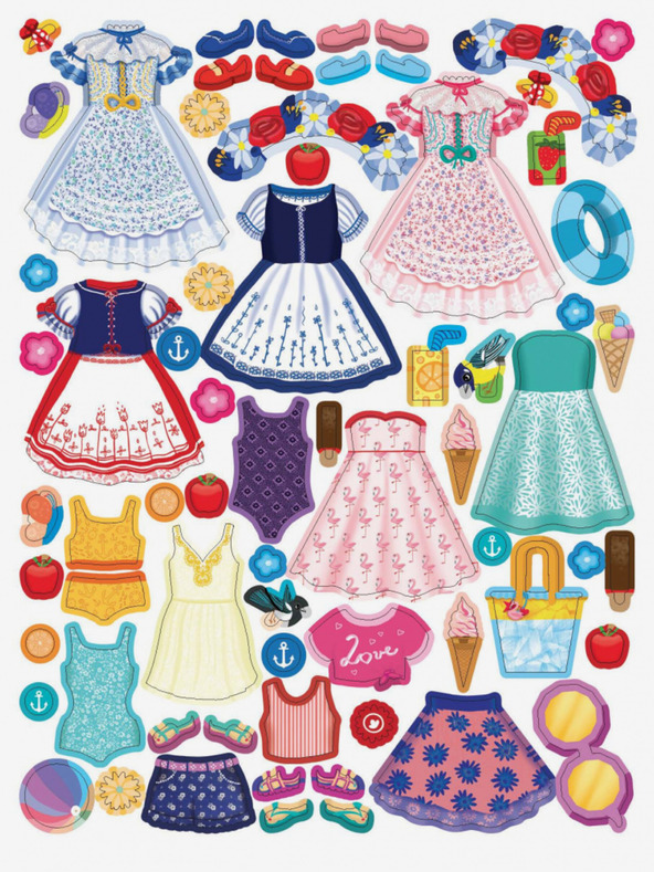 ELLA & MAX Kleider für VICTORIA ─ Stickerbuch