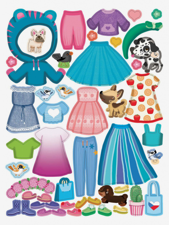 ELLA & MAX Kleider für VICTORIA ─ Stickerbuch