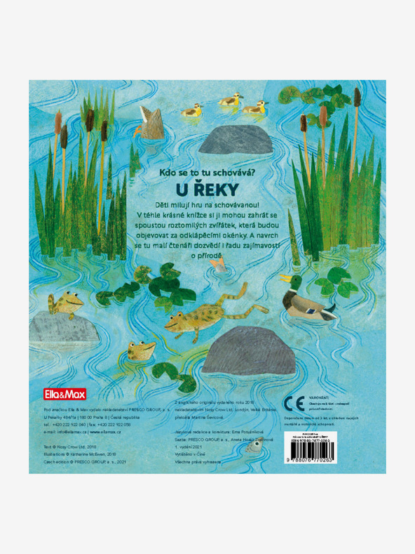 ELLA & MAX Wer versteckt sich hier? Am Fluss - Ein Buch mit Fenstern zum Öffnen