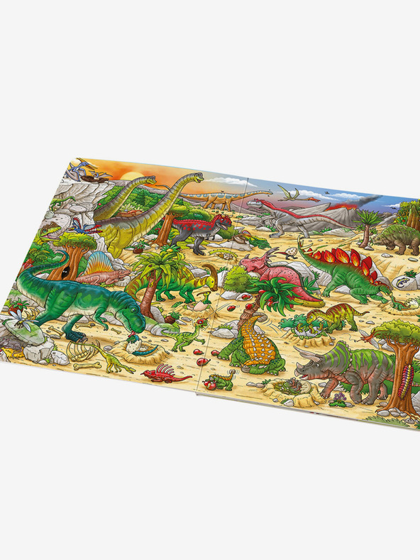 ELLA & MAX Großes Buch DINOSAURS für kleine Märchenerzähler