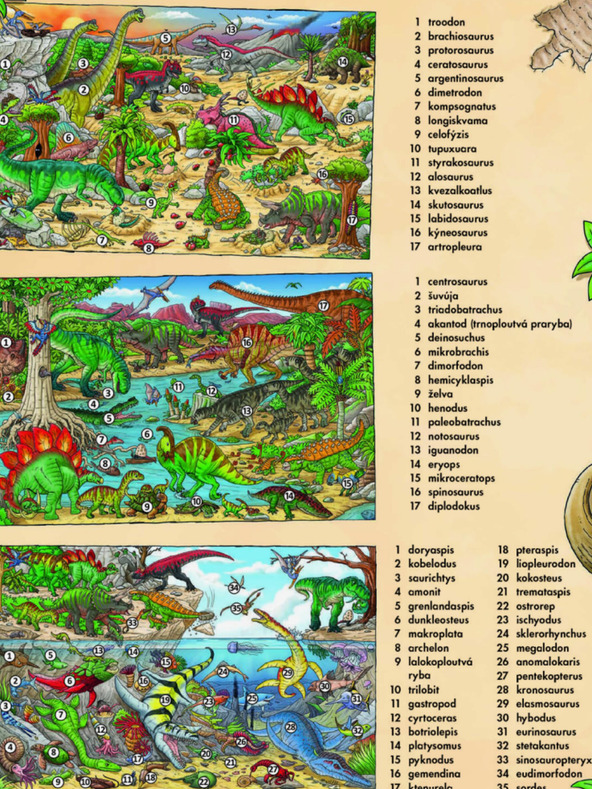 ELLA & MAX Großes Buch DINOSAURS für kleine Märchenerzähler