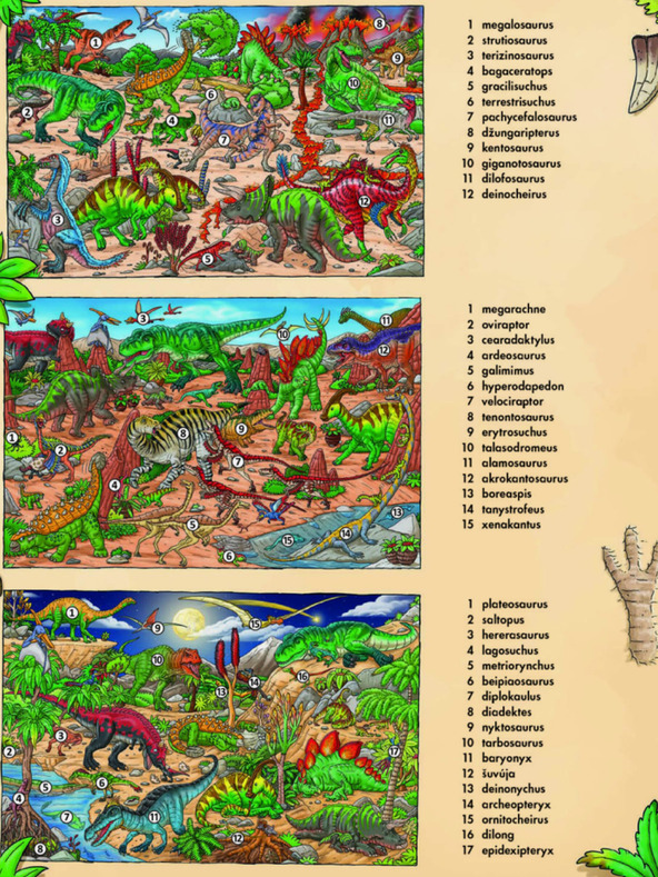 ELLA & MAX Großes Buch DINOSAURS für kleine Märchenerzähler