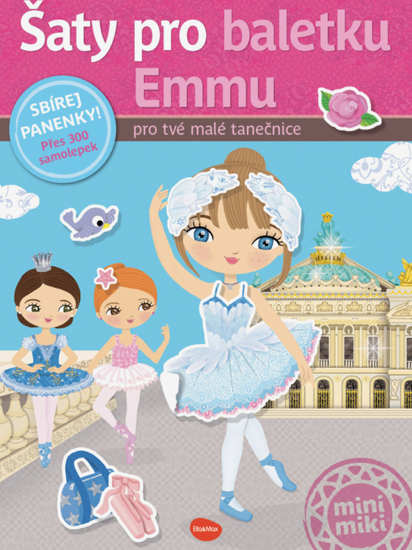 ELLA & MAX Kleid für EMMA die Ballerina - Stickerbuch
