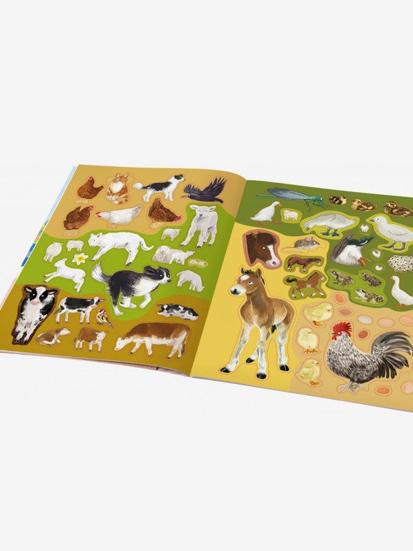 ELLA & MAX PFERDE, SCHLÄFER und andere Bauernhoftiere - Stickerbuch