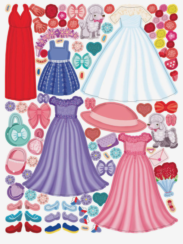 ELLA & MAX Kleider für TEREZA ─ Stickerbuch