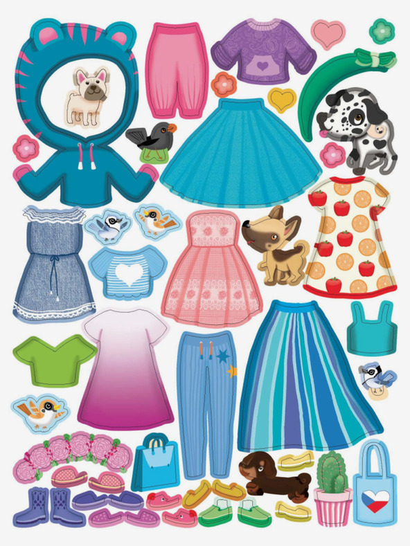 ELLA & MAX Kleider für TEREZA ─ Stickerbuch