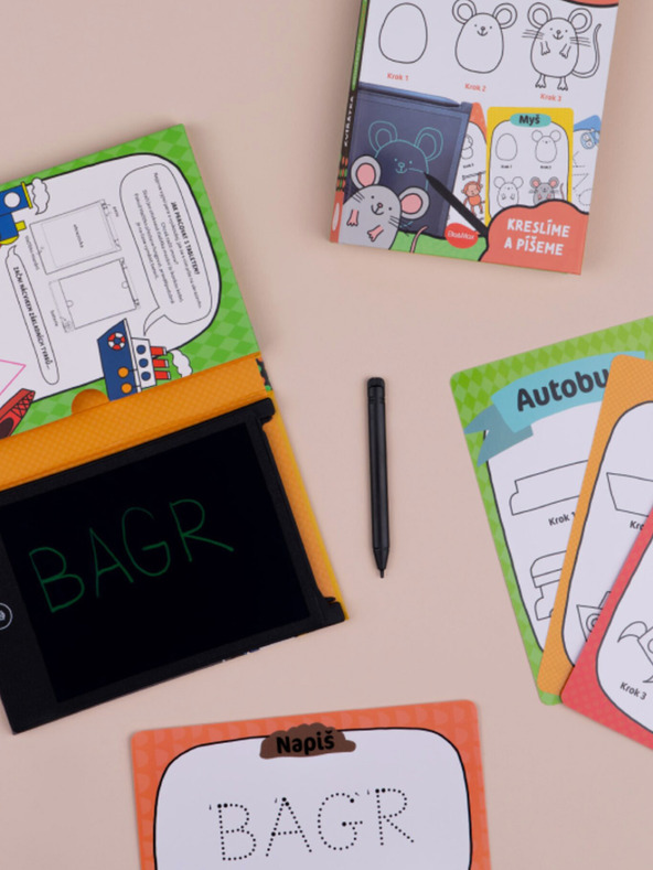 ELLA & MAX Zaubertafel & 40 Anleitungen - TIERE