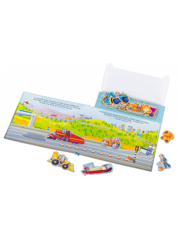 ELLA & MAX BAGGER - Buch mit Magneten