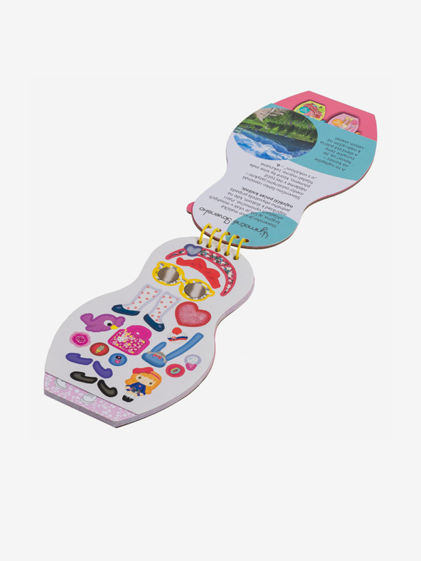 ELLA & MAX Anziehen der slowakischen Puppen ZUZKA - Ausmalbuch