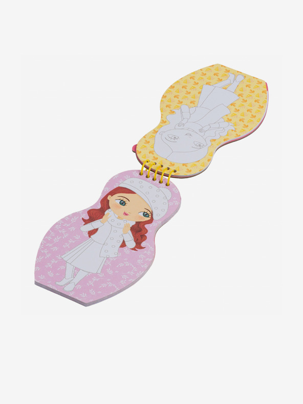 ELLA & MAX Anziehen der slowakischen Puppen ZUZKA - Ausmalbuch