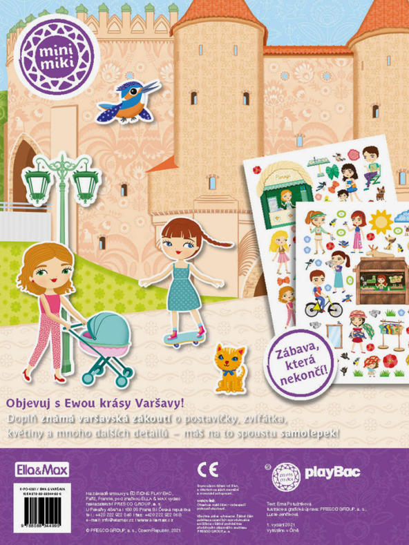 ELLA & MAX EWA & WARSCHAU ─ Eine Stadt voller Sticker