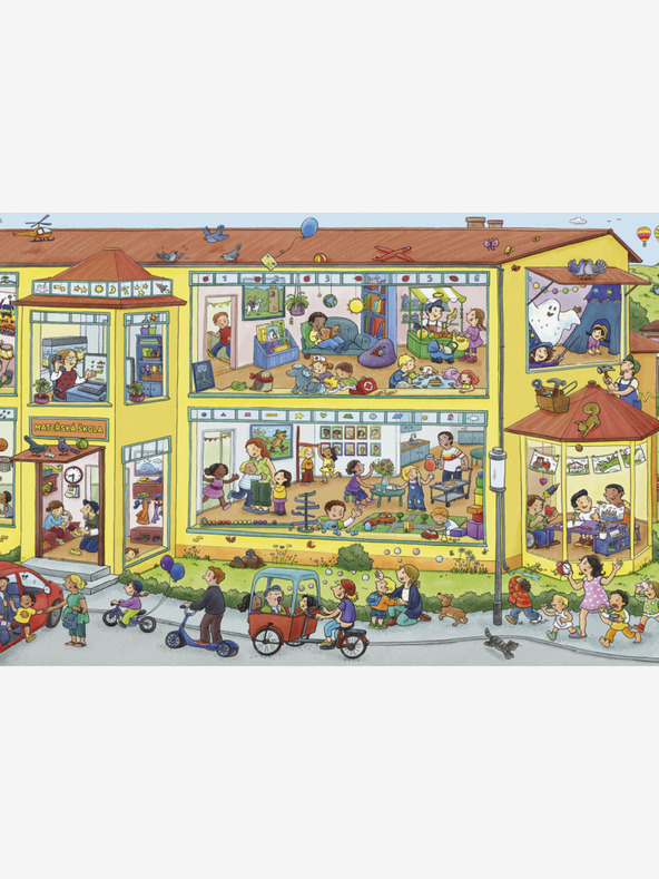 ELLA & MAX Großes Buch KINDERGARTEN für kleine Geschichtenerzähler