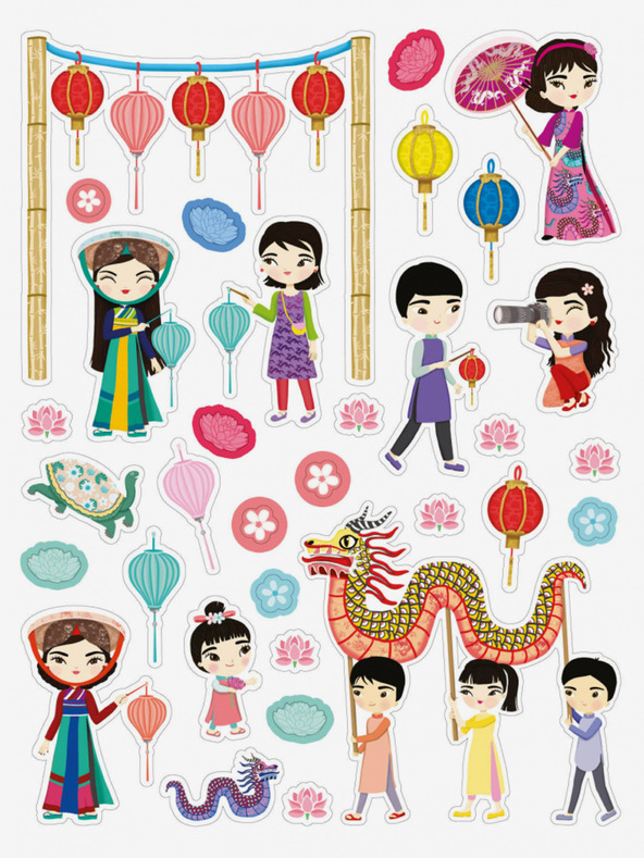 ELLA & MAX NGOC & HANOJ - Stadt voller Sticker