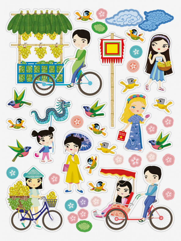 ELLA & MAX NGOC & HANOJ - Stadt voller Sticker