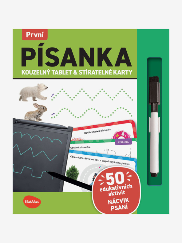ELLA & MAX Magische Tafel & Rubbelkarten - Erste Schrift