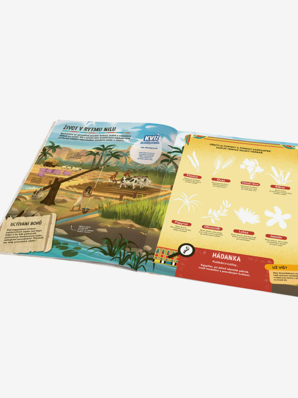 ELLA & MAX MISE EGYPT - Suche und Rettung mit Stickern