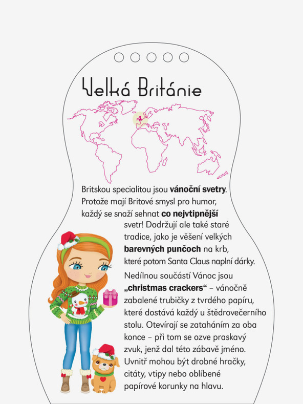 ELLA & MAX Anziehen von Puppen WEIHNACHTEN - Malbuch