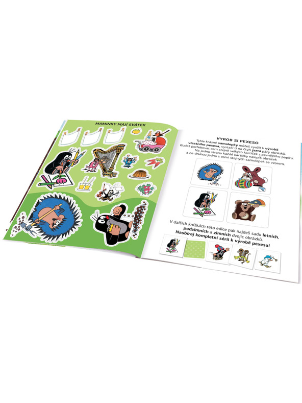 ELLA & MAX DER MAULWURF und der FRÜHLING - Stickerbuch