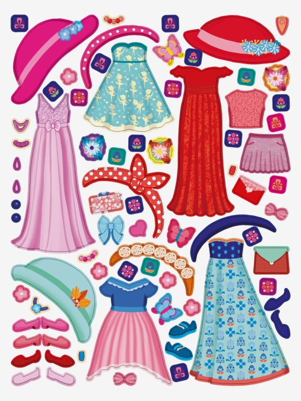 ELLA & MAX Kleid für SARA - Stickerbuch