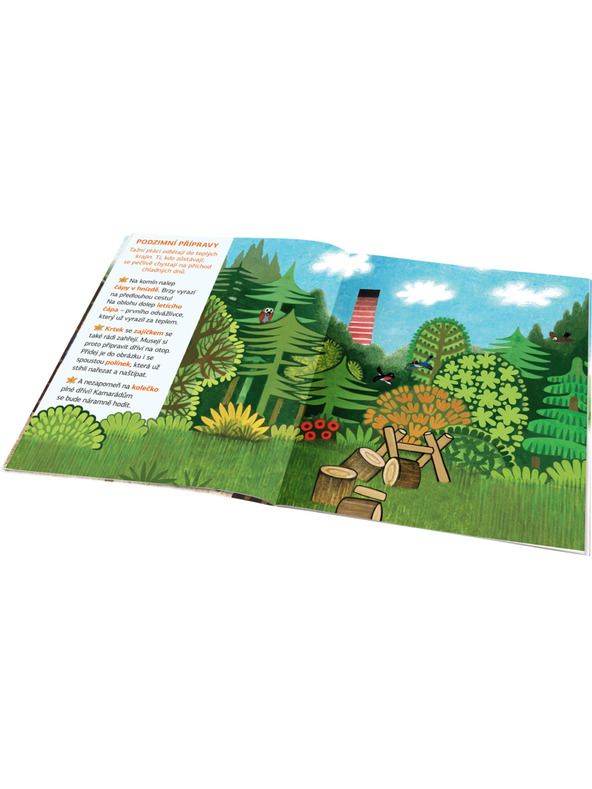 ELLA & MAX DER MAULWURF und der HERBST - Stickerbuch