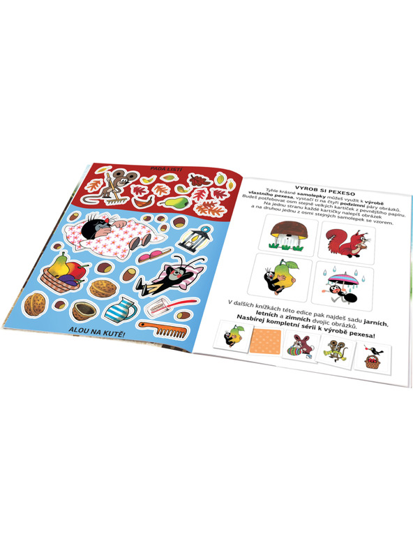 ELLA & MAX DER MAULWURF und der HERBST - Stickerbuch