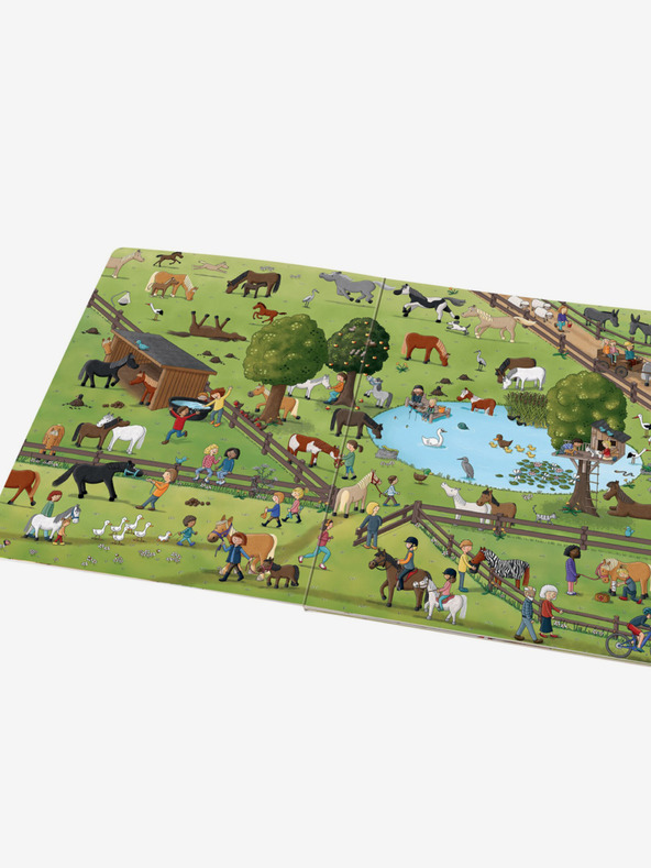 ELLA & MAX HORSES & PONIES Großes Buch für kleine Märchenerzähler