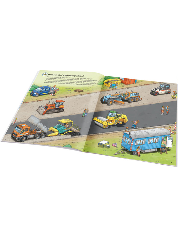 ELLA & MAX Mein erstes Stickerbuch - BAUMASCHINEN