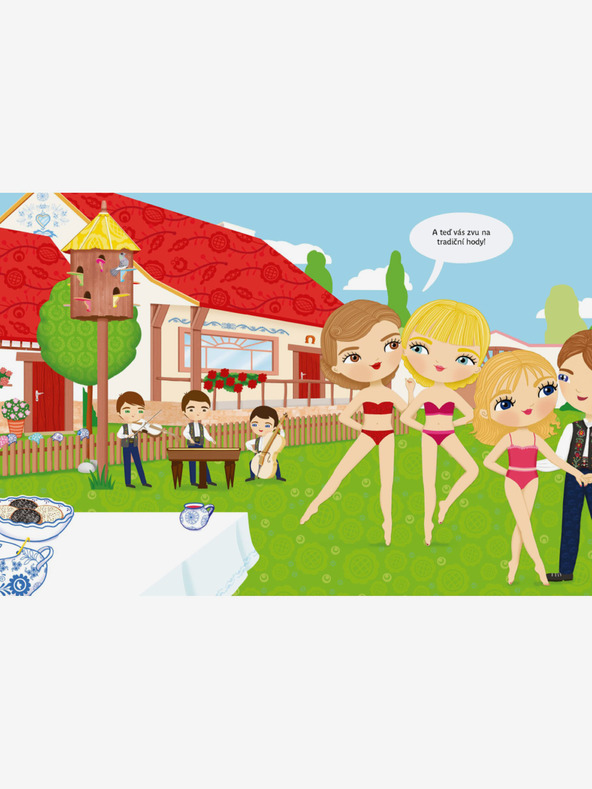 ELLA & MAX Kleid für NATALIE - Stickerbuch