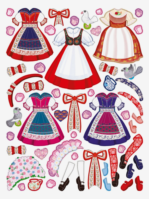 ELLA & MAX Kleid für NATALIE - Stickerbuch