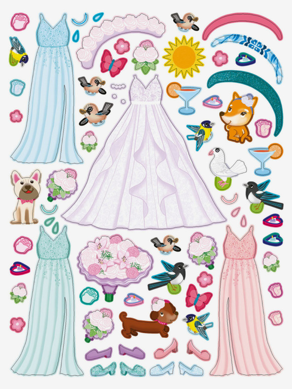 ELLA & MAX Kleid für NATALIE - Stickerbuch