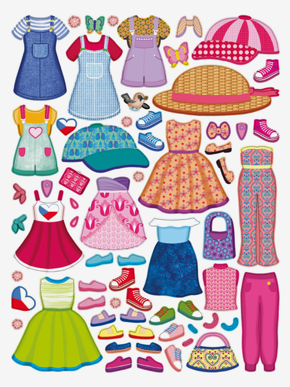 ELLA & MAX Kleid für NATALIE - Stickerbuch