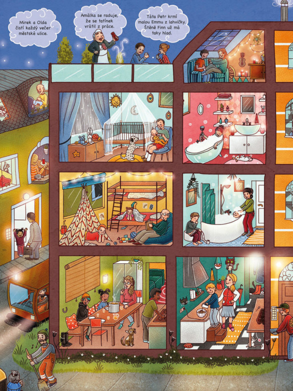 ELLA & MAX Großes Buch FOR A GOOD NIGHT für kleine Märchenerzähler