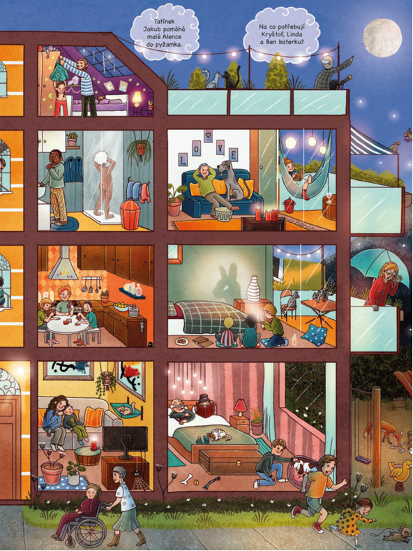 ELLA & MAX Großes Buch FOR A GOOD NIGHT für kleine Märchenerzähler