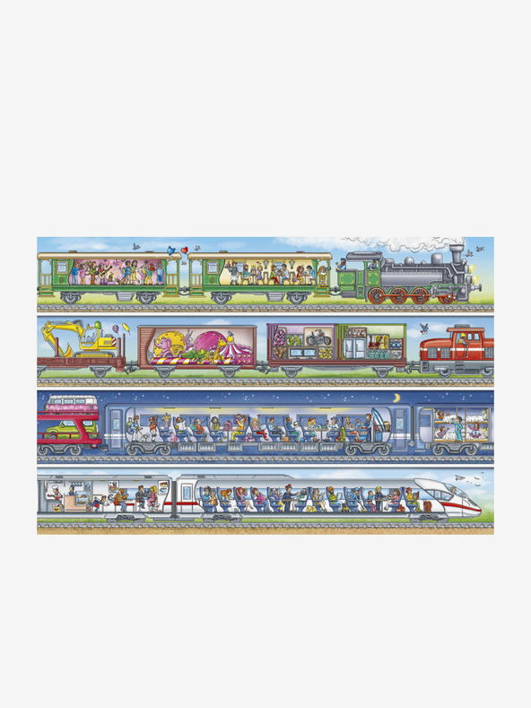 ELLA & MAX Großes Buch der ZÜGE für kleine Geschichtenerzähler