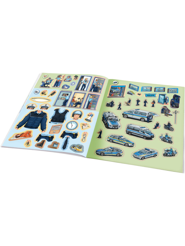 ELLA & MAX Mein erstes Stickerbuch - POLIZEI