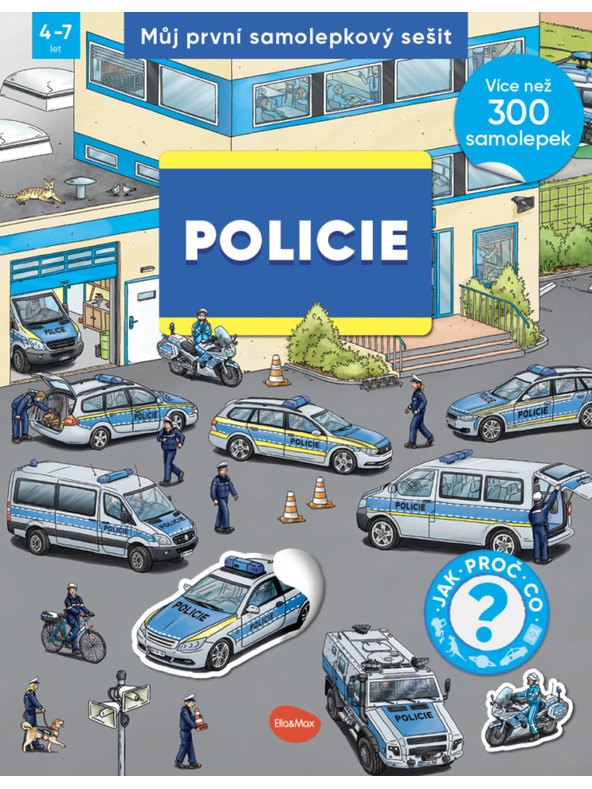 ELLA & MAX Mein erstes Stickerbuch - POLIZEI