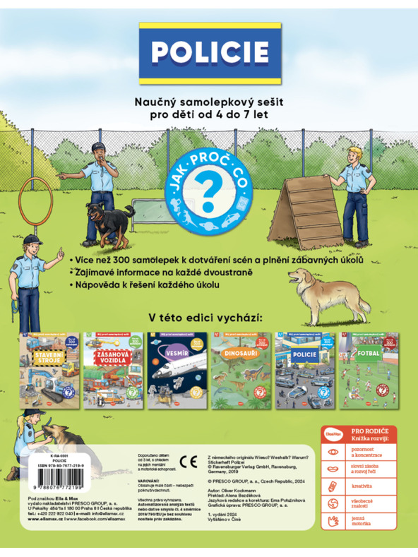 ELLA & MAX Mein erstes Stickerbuch - POLIZEI