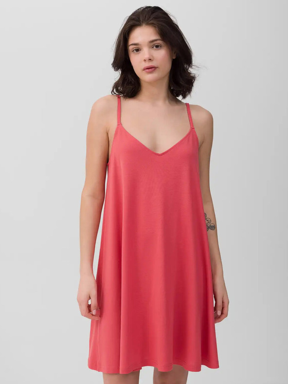 4F Damen Trägerkleid mit Ausschnitt 4F