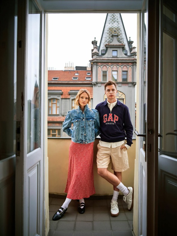 GAP Geblümtes Maxikleid GAP