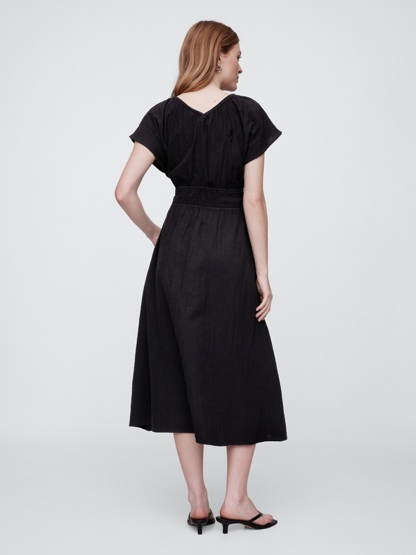 GAP Damen Maxikleid mit Taschen GAP