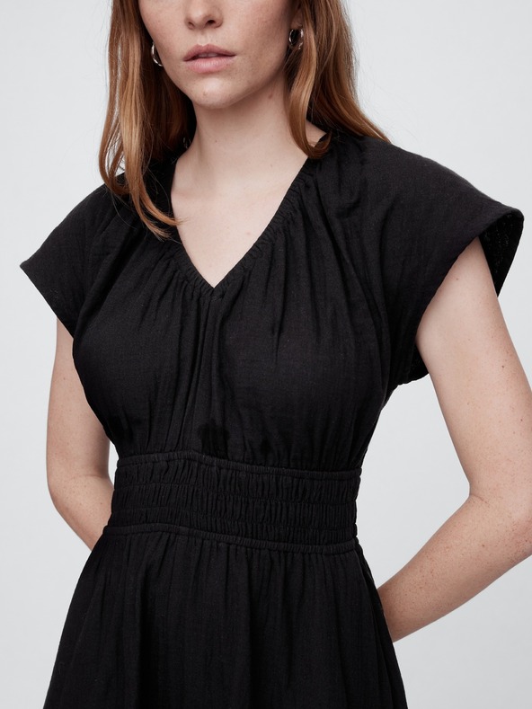 GAP Damen Maxikleid mit Taschen GAP