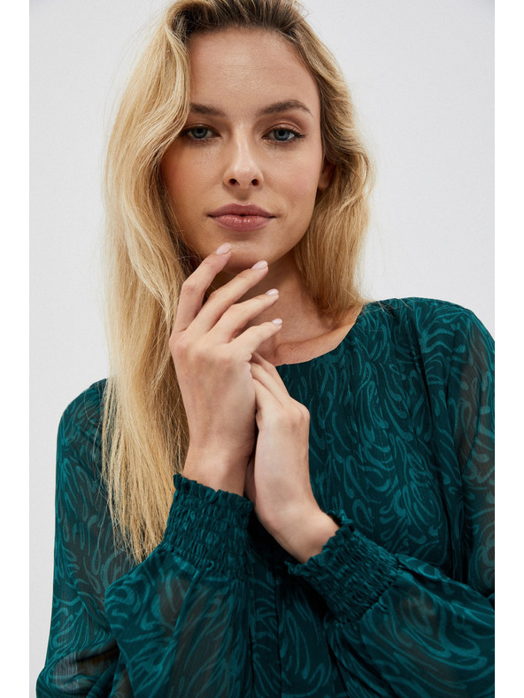 Moodo Grünes Damenkleid Moodo