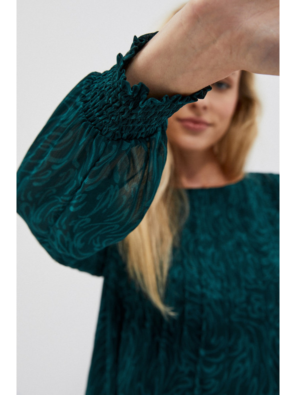 Moodo Grünes Damenkleid Moodo