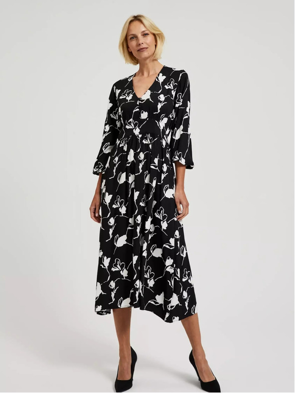 Moodo Damen Blumenkleid Moodo