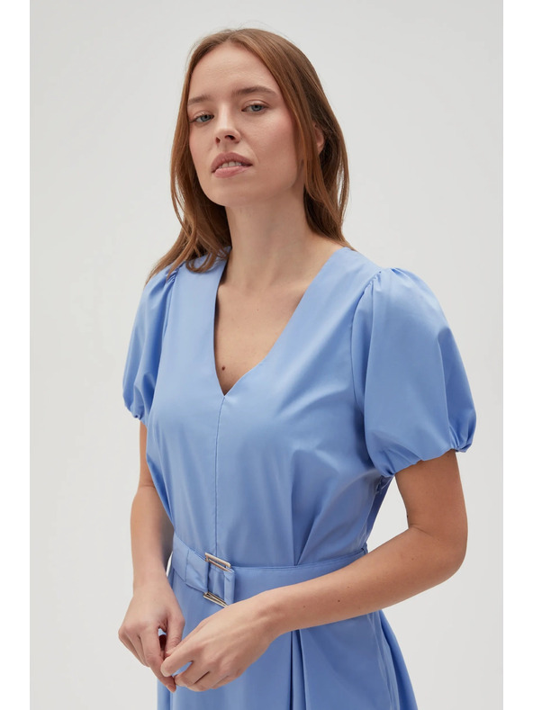 Moodo Damen Kleid blau Moodo
