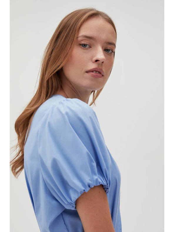 Moodo Damen Kleid blau Moodo