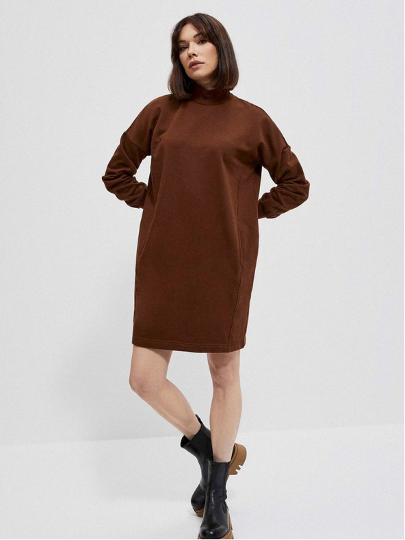 Moodo Braunes Frauenkleid Moodo
