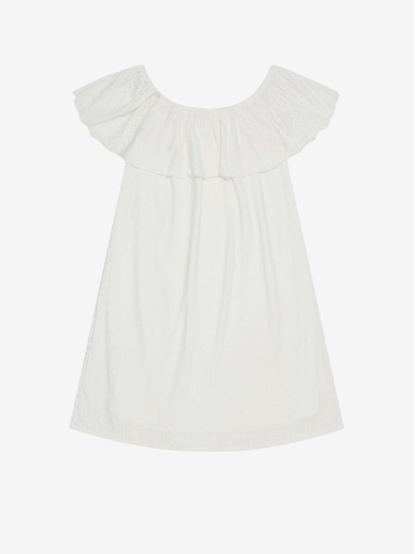 Moodo Weißes Damenkleid Moodo