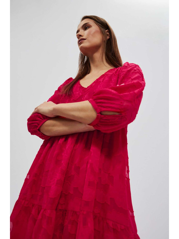Moodo Rosa Damen-Kleid Moodo