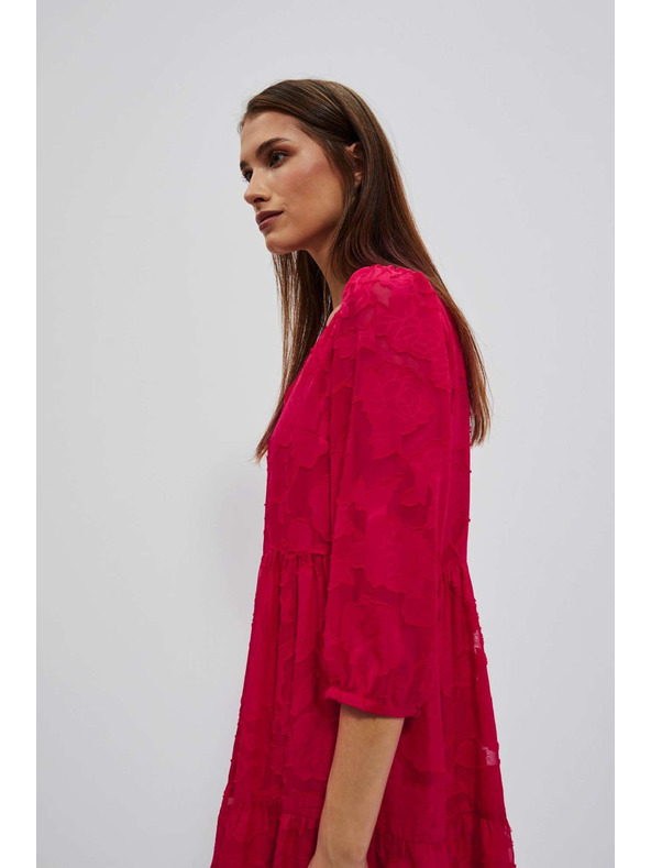 Moodo Rosa Damen-Kleid Moodo